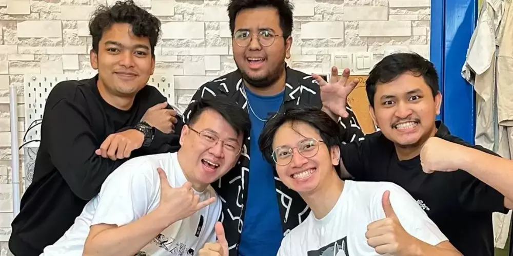 Afif Yulistian bersama teman gamers